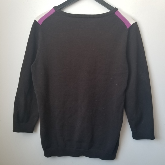 Liz Claiborne women's pullover striped sweater - Picture 2 of 8